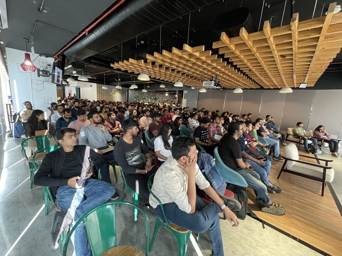 Full house at React meetup today
