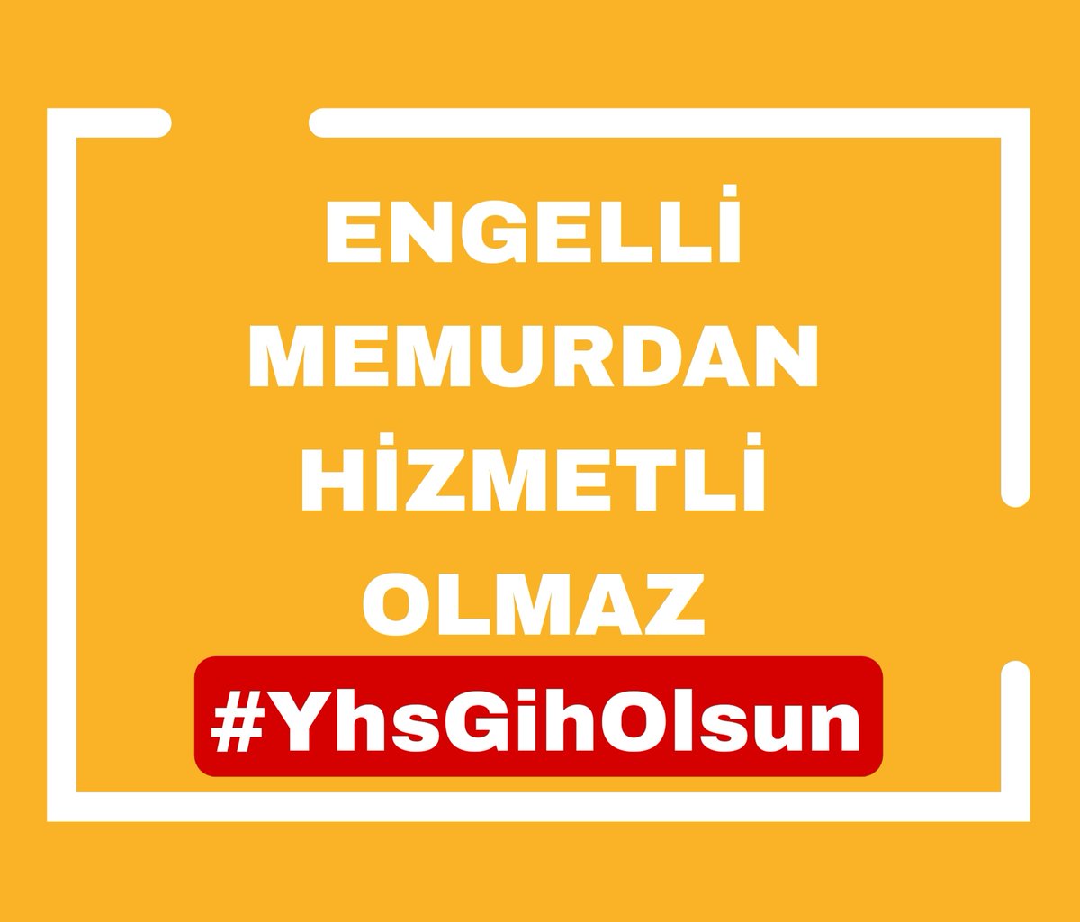 yhsplatform's tweet photo. İlk Söz verileli 18 yıl olmuş 
18 yıl içerisinde 3 kez daha söz verilmiş #YardımcıHizmetlerSınıfı artık bekletilmemeli

Büyük bir istek yoktur Sadece Eğitim Durumuna Göre HİZMET SINIFI DEĞİŞİKLİĞİ İSTİYORUZ
#YhsGihOlsun

@RTErdogan @_cevdetyilmaz @oktay_saral @mehmetucum @hasandogan @MetinKiratli01 @Akparti @celebimehmeta @cenginyurt52 @eczozgurozel @ErbakanFatih @isikhanvedat @turgutaltinok06 @murat_kurum @yilmaztunc @TurkesGuney
