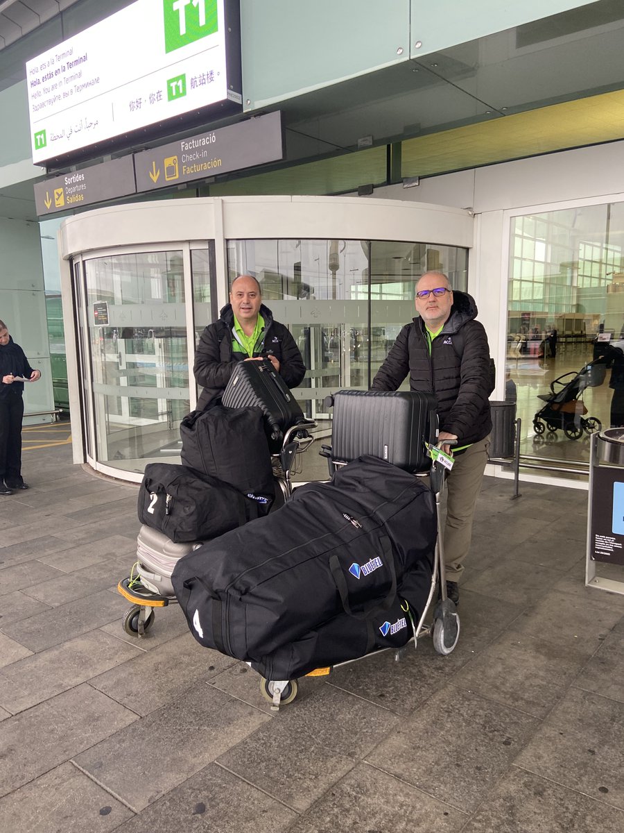 Nuestro Presidente y nuestro Responsable de Sistemas inician un nuevo viaje de cooperació a Etiopía.