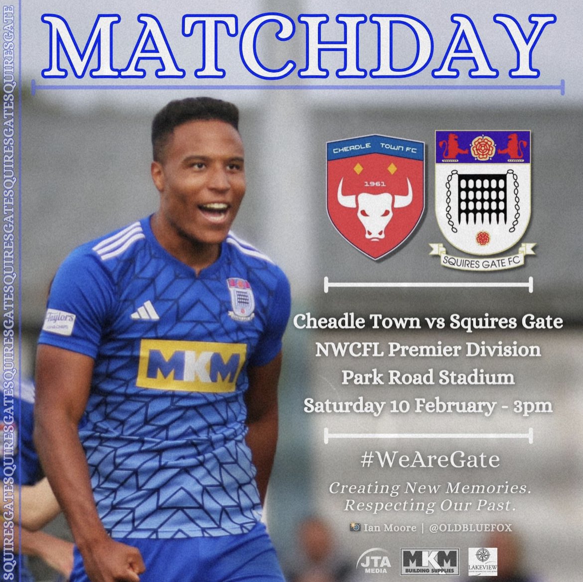 Another big game for @squiresgatefc today as we travel to @CheadleTownFC We are eager to end our poor recent form. Safe journey to all the fans today #WeAreGate 💙⚽️