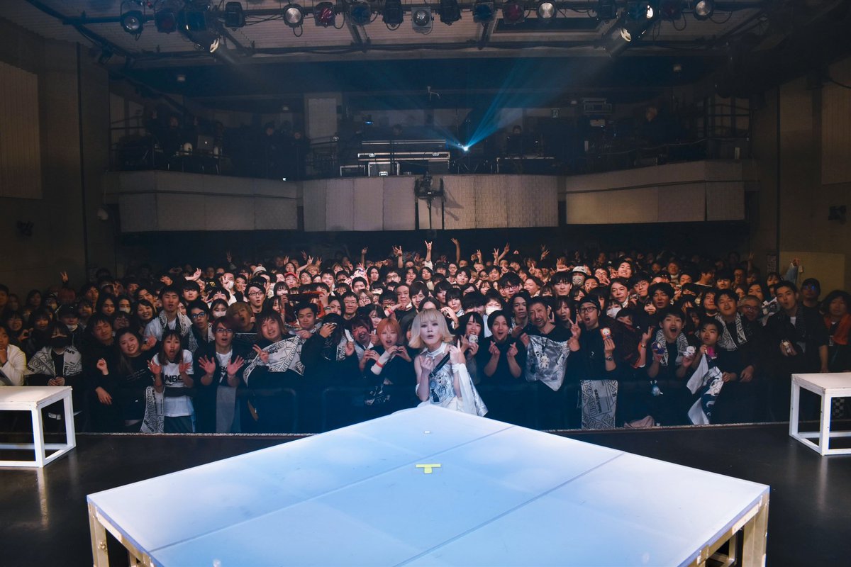 RRReol's tweet photo. #Reol白箱 念願の札幌

四年ぶりに帰って来れました札幌PENNY LANE24 満員御礼の景色も、多大なる声援も、みんなの表情も愛も全部焼き付けたよ　終わるのが惜しい夜がつくれた幸せ　また逢おう

next UNBOX black YOKOHAMA
クルー一同皆様のご搭乗お待ちしております🛫 https://t.co/9jdbWjuT2t