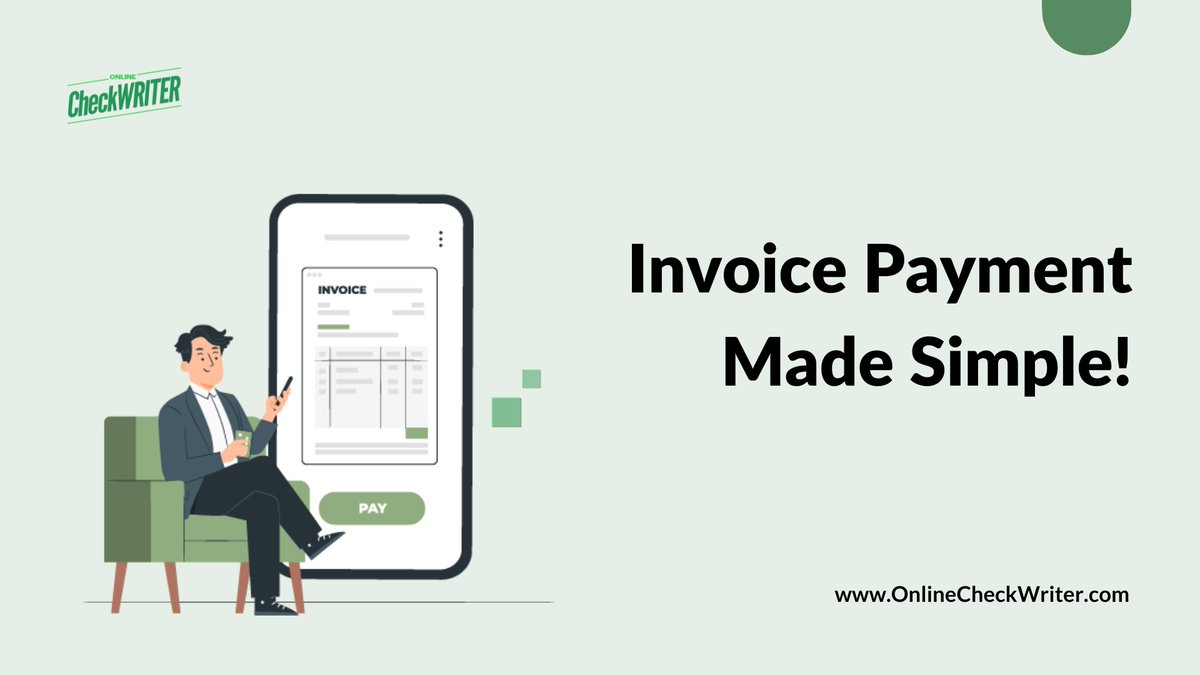 webcheckwriter's tweet photo. https://t.co/1XO2g8zWmb simplifies payments with its invoice for pay service. Create and send invoices easily and collect payments digitally via email or SMS.
Learn more: https://t.co/d2ryy7uAW9
#InvoiceForPay #InvoicePayments https://t.co/BHjfBPYNda