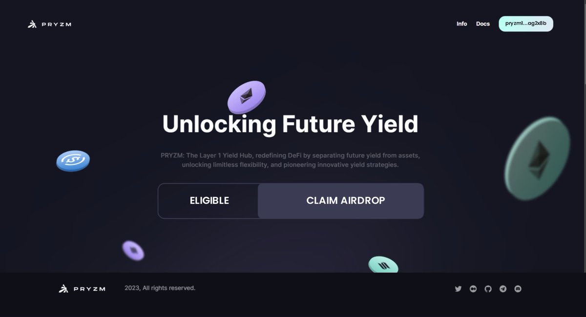SamuelXeus's tweet photo. $DYM testnet users got over $1500
$APT testnet NFT minters got $3000

Another opportunity is here with @Pryzm_Zone

Potential profit: >$3000
Time: 5 min
Cost: $0

Short thread 🧵, RT https://t.co/SnJb60brji