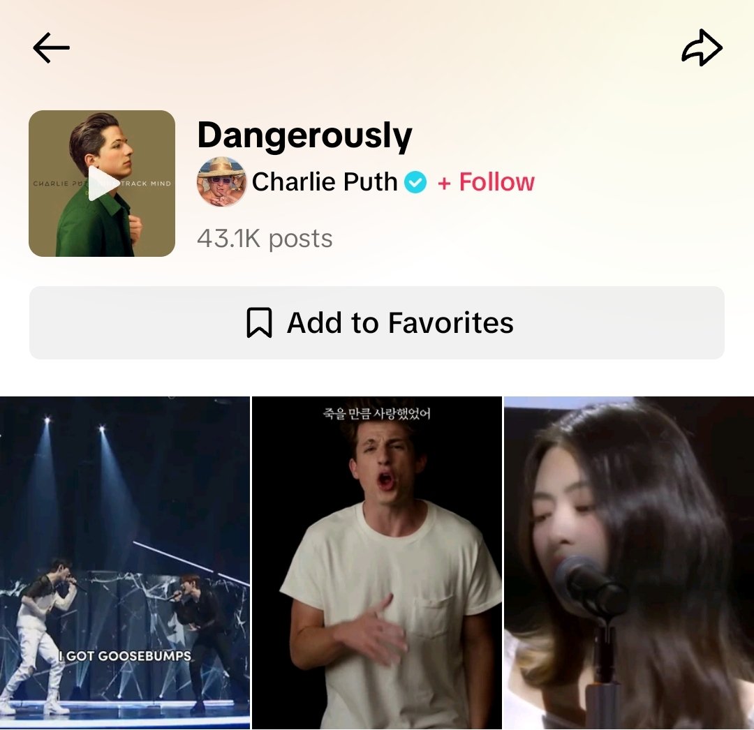 jaystar_kira's tweet photo. Jay and saeon's version of dangerously is now the top video under the sound in tiktok 😭 https://t.co/zLfvVYo4g5