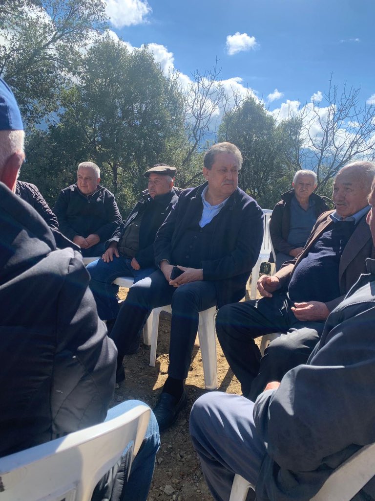 Gölcük Mahallesi Muhtarımız Yusuf KARAŞ’ın annesinin Mevlüt programına katıldık.