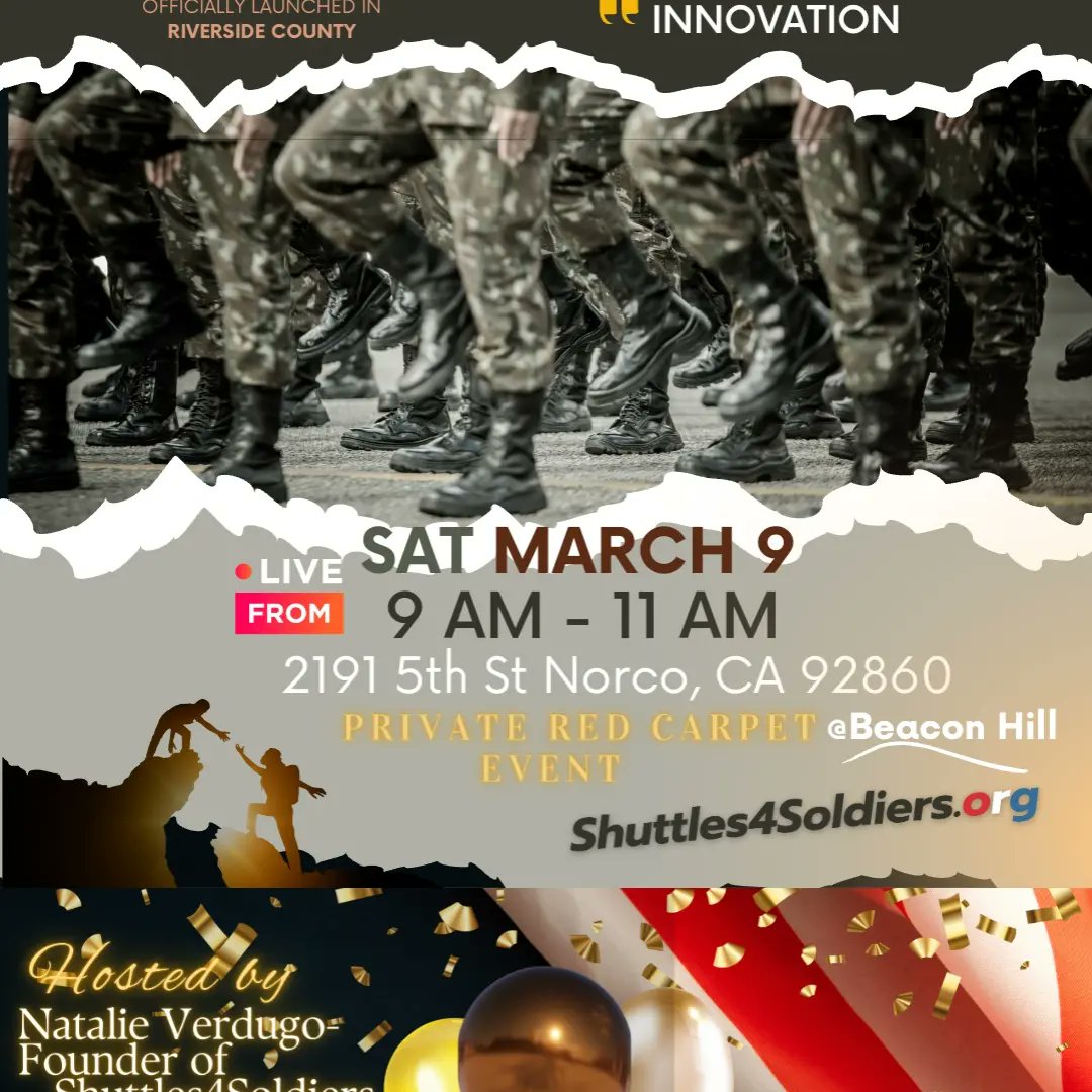 RideMedwest's tweet photo. @CAgovernor Mar9th largest veteran population housed in Riverside County CA,will gather to welcome the largest innovative vet transportation project to land in SoCal 1st. Calling Newsom &amp; Elects to The Proposal. Less words, more actions

#OperationCahuillo #50States #WeGotYourSix https://t.co/xtCV7aCy2M