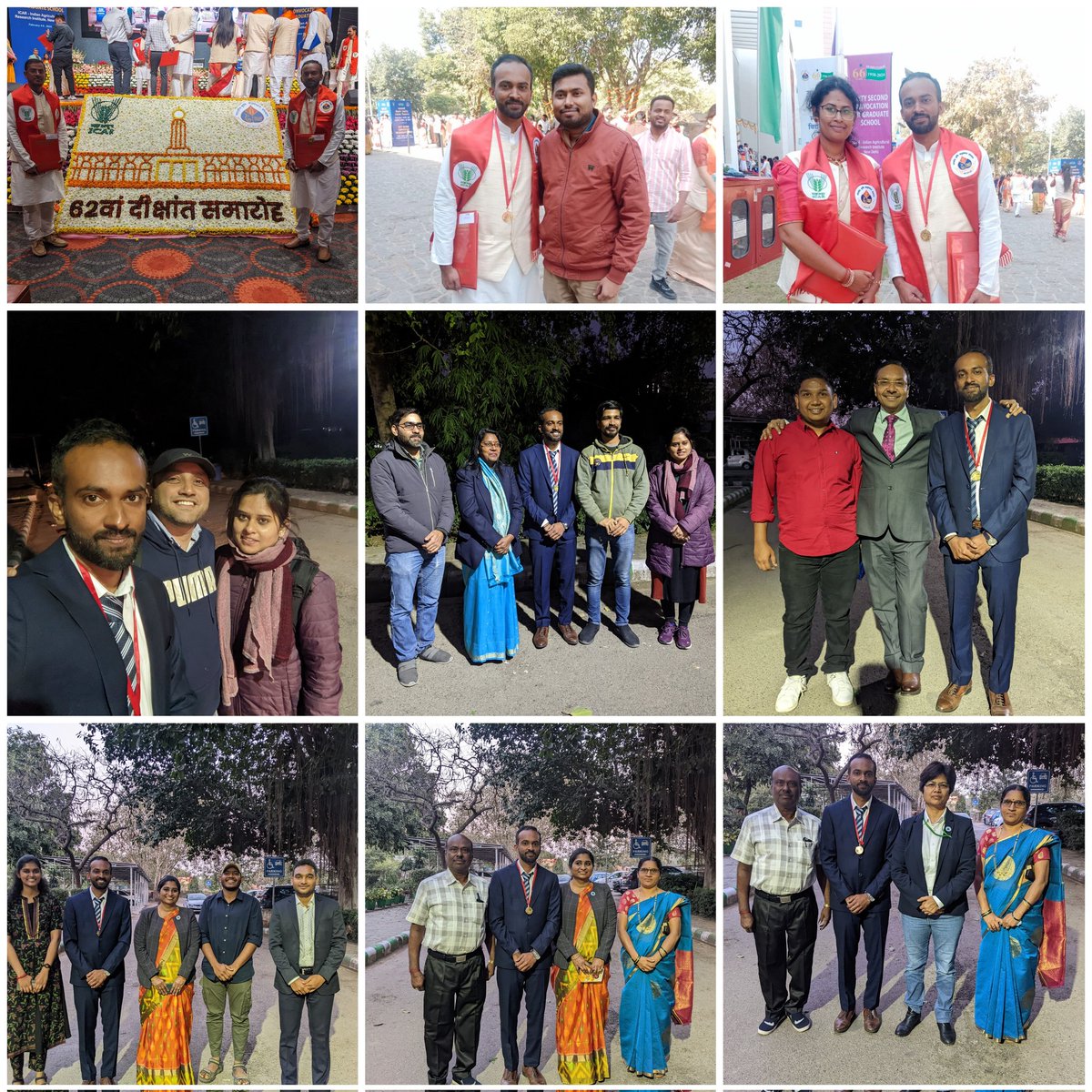 SandeepAdavi's tweet photo. @ViswaChinnusamy @anjali_iari @RenuPan276 @RuchiBa22876966 @madanpal The BOYS: Birendra, jagadhesan, suriya, sinto, Dalveer sir, Hari sir, Rahul who made 7 yr as joyful as possible 
Thanks to the lab 202 members, lab 101 members and discovery centre for always giving suppotive hands https://t.co/X4v6JmmIMY