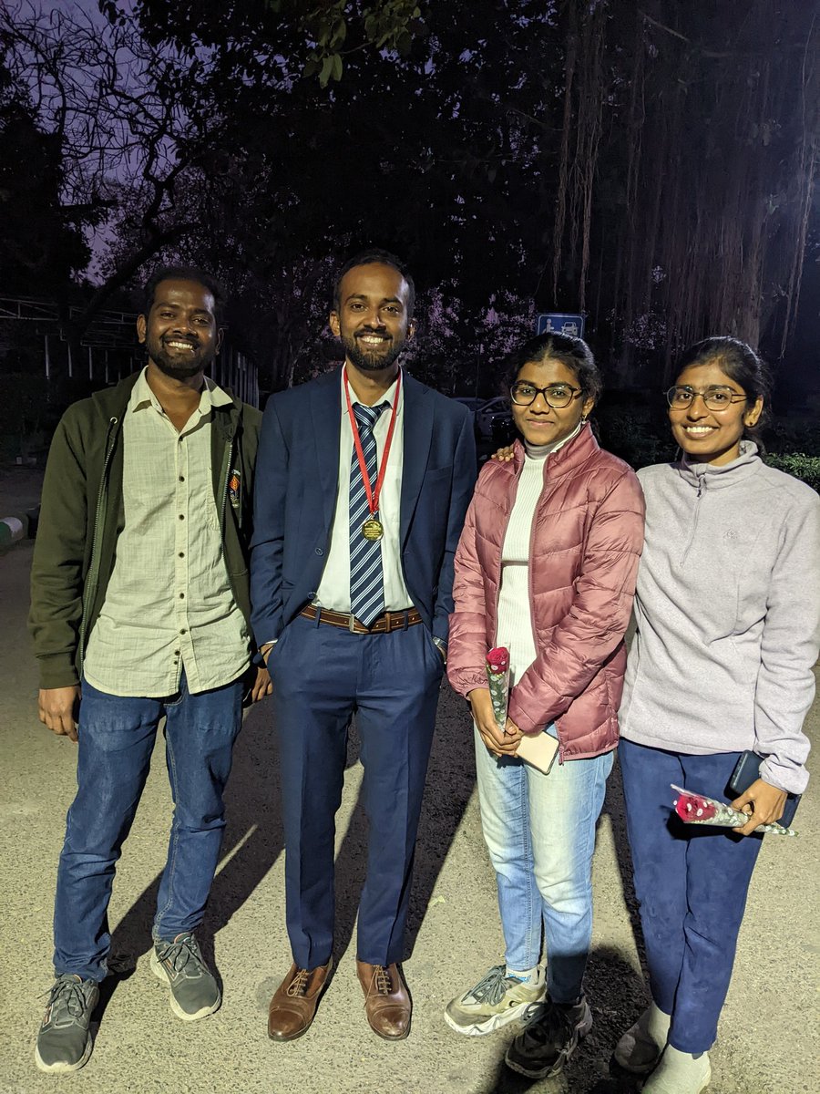 SandeepAdavi's tweet photo. @ViswaChinnusamy @anjali_iari @RenuPan276 @RuchiBa22876966 @madanpal And special mention to Divya, Pavithra, and ramesh to show unconditional bonding....
Thanks to all seniors, frineds and juniors for the support https://t.co/Z88GVTBdn2