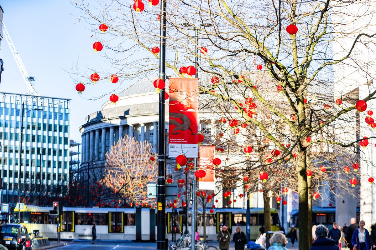 Happy Chinese New Year from Manchester. These photos were shot for @ChineseNYMCR with @CityCo, @FCAM_Org and @ManCityCouncil. Luckily the sun came out to illuminate the lanterns and give some great pops of colour and shadows.