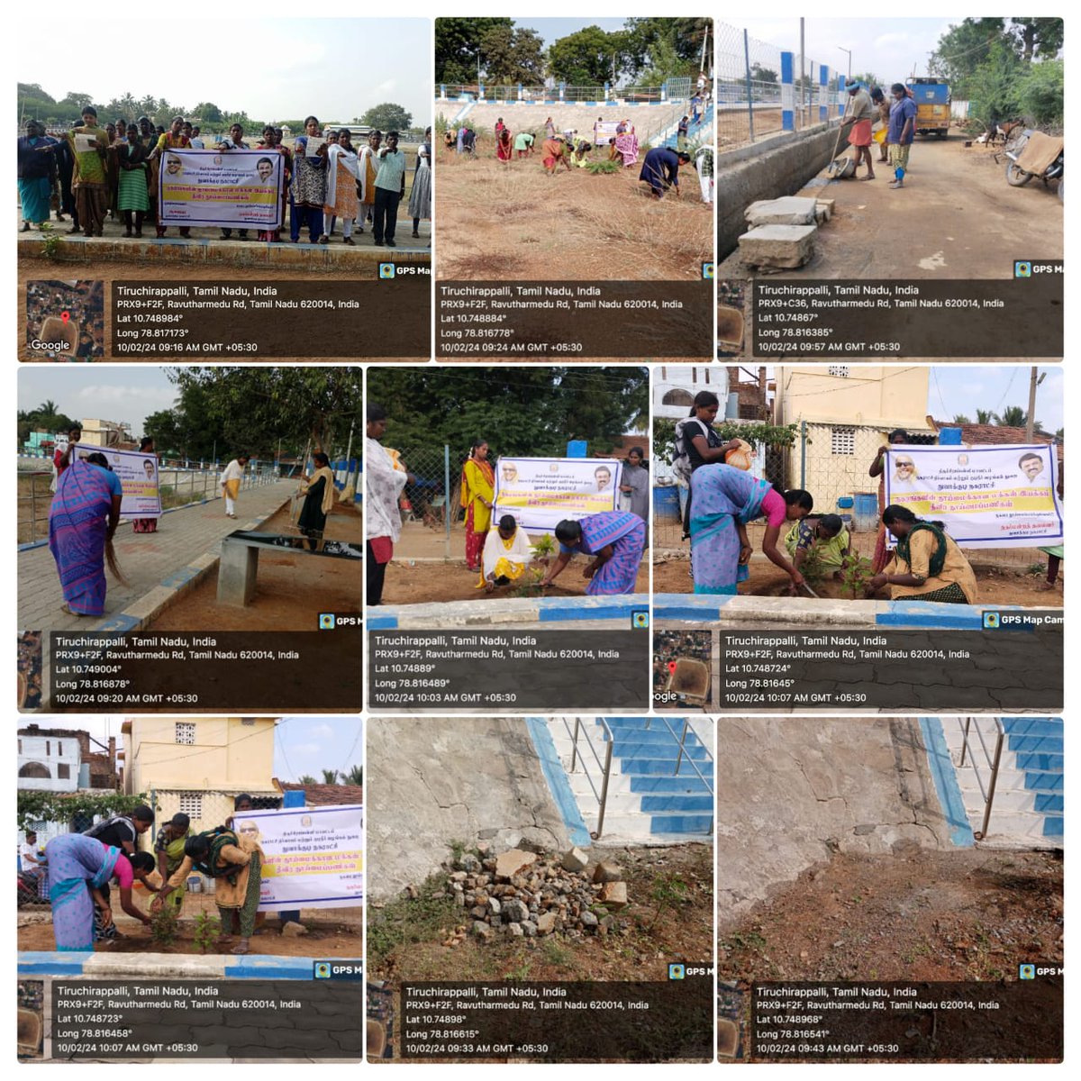 PMCC Awarness program Cleaning of water bodies / storm water drains and mass tree planting(10/2/24). #tnmaws #SwachhBharatGov #SwachSurvekshan #MoHUA_India #Secretary_MoHUA #mygovindia #My_Waste_My_Responsibility #SwachhAmritMahotsav #IndiaVsGarbage #RdmaThanjavur