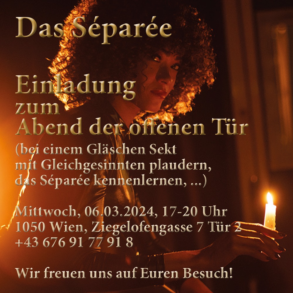 Tag der offenen Tür im Séparée Mittwoch, 06-03-2024 | 17–20 Uhr Nähere Infos über die MietLocation Séparée: fetishpoint.at/mag/das-separe… * #fetish #fetisch #bdsm #bdsmcommuniy #bdsmcommunity #bondage #spanking @FetishPoint