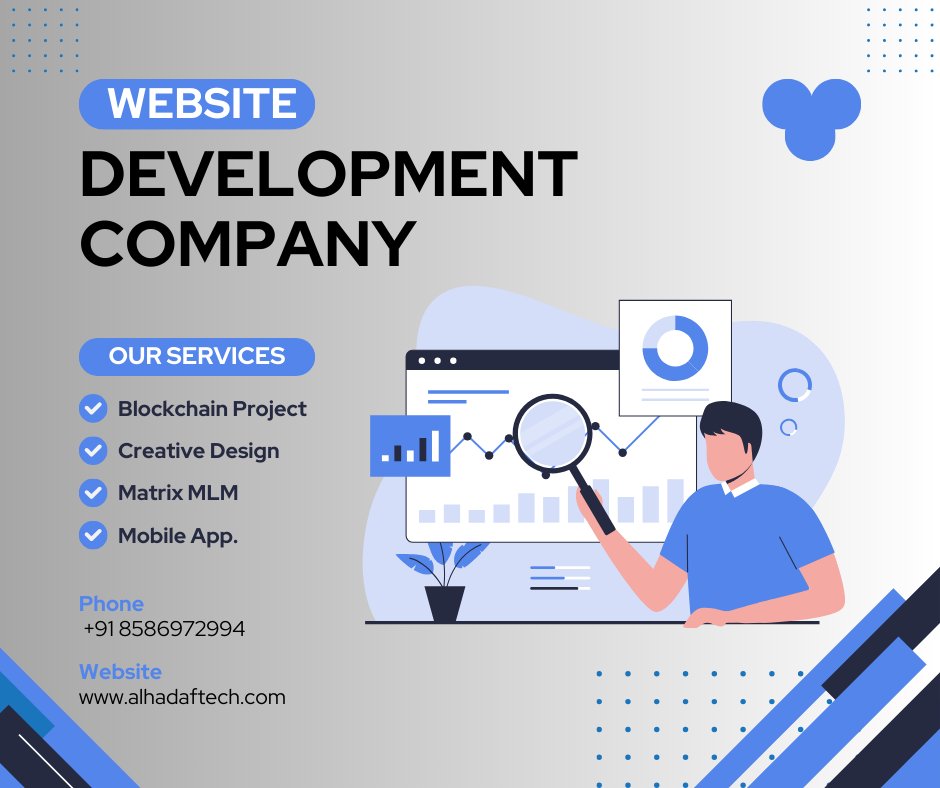 Creating innovative software solutions that enable enterprises! From conception to implementation, our knowledgeable staff will assist you in realizing your goals. Together, let's improve your internet visibility.
#webdeveloper #creativewebdesign #mlm
#websitedesign #development