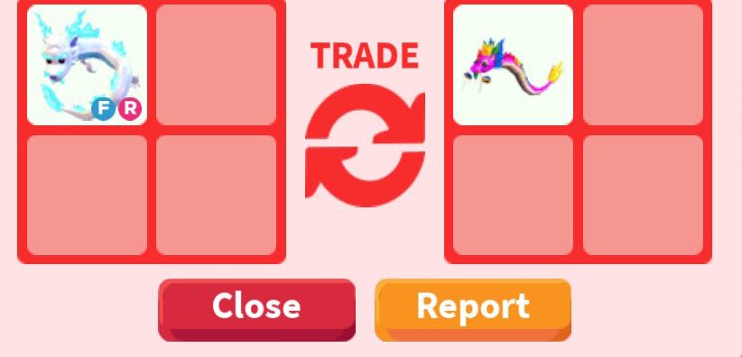 URGENT SCAM GUYS ‼️
Rainbow pet wear scam.

LOOK AT YOUR TRADES!

This is not the first time I heard or saw something about this. Be careful trading for rainbow dragons. It seems that the rainbow dragon petwear looks similar to the actual pet dragon and some are getting scammed.