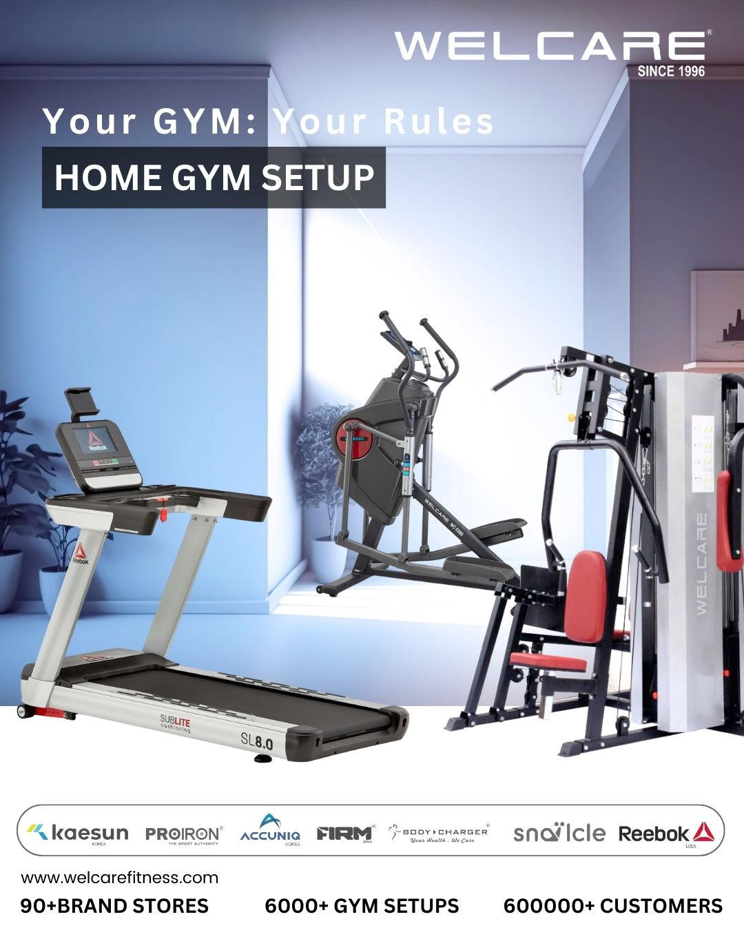 Welcare gym equipment price list hot sale