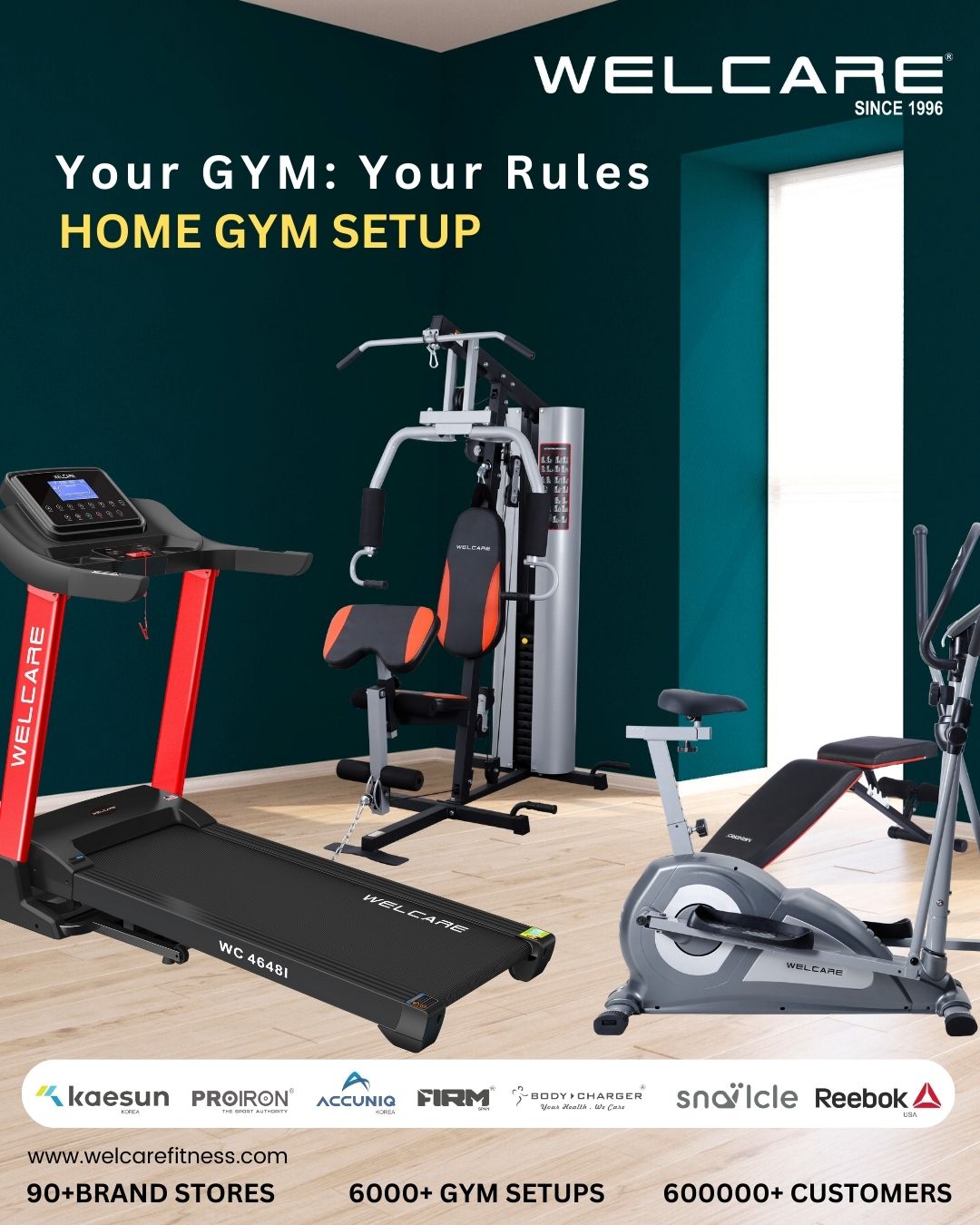 Welcare gym equipment price list hot sale