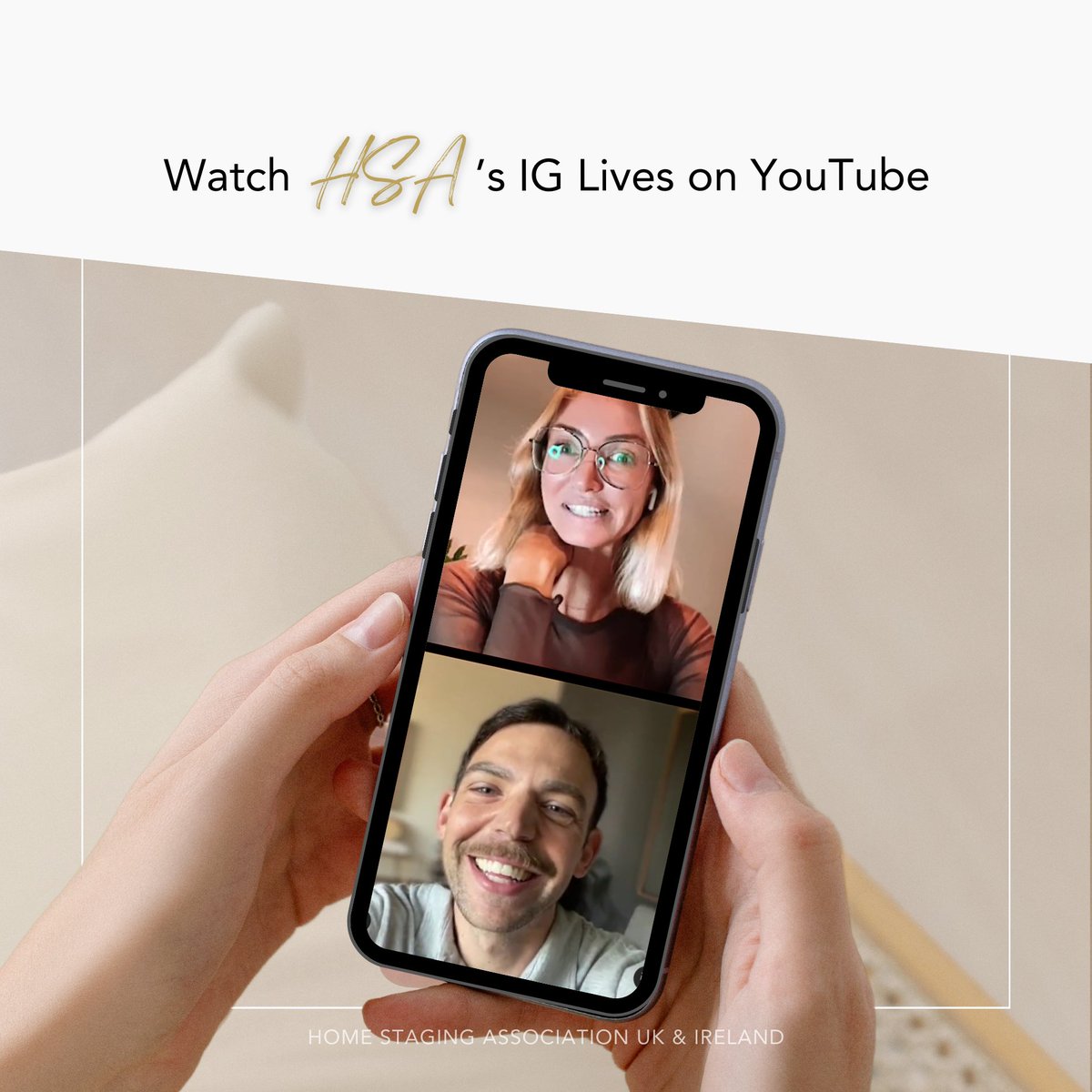Did you know that you can watch our previous Instagram Lives on YouTube?

Watch and learn timeless Home Staging and property marketing wisdom from exceptional stagers and partners in the UK and around the world here: zurl.co/86Uk  

#homestaginguk #hsaonyoutube