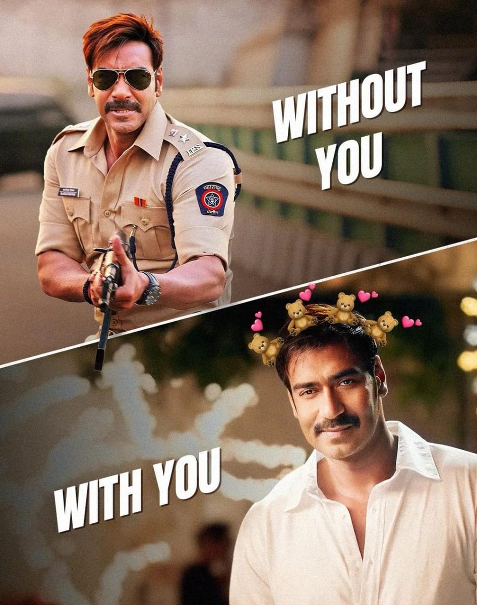 AadityaVaghela's tweet image. “duniya ke saamne sher par tumhare saamne teddy”🙈🤭♥️

#DevgnFilms #AjayDevgn #SinghamReturns #Teddy #Teddyday #Love #ValentinesWeek #Movie #Bollywood