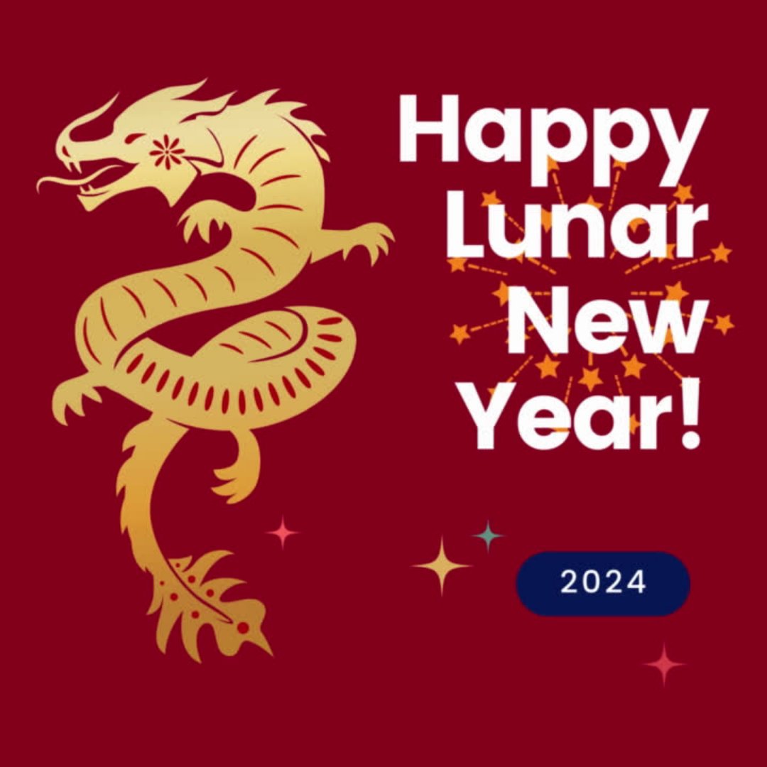 🎊 Happy Lunar New Year 2024! ✨ Wishing you all a prosperous and joyous Lunar New Year! 🏮🐉 #LunarNewYear2024 #YearOfTheDragon #ProsperityAndHappiness 🎉🏮