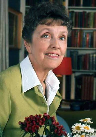 Remembering the great comedian, actor and writer Joyce Grenfell who was born Joyce Phipps on this day in Knightsbridge in 1910. #JoyceGrenfell #Knightsbridge #Sausage #StTrinians #MissGossage #NotNowGeorge  #TheHappiestDaysOfYourLife