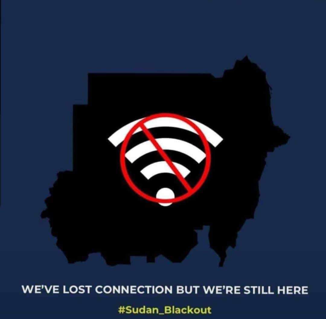 All communication networks are still completely out of service throughout Sudan , except for limited terrestrial internet service in very few areas in some states.
#Sudan #Sudan_Blackout 
#Sudan_Out_Of_Coverage  #Sudan_War_Updates 
#InternetShutdown