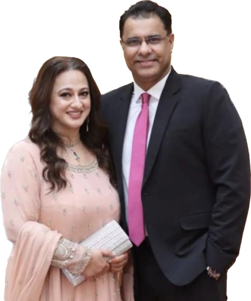 Smartest thing I did in life was marrying the smartest and the strongest woman in the World. @DrFaryalWaqar Gravity which pulls my family together. Can’t Thank You enough 🙏🏽#MyBetterHalf 💕#SuperWomen ♥️ Happy 24th wedding anniversary Darling.