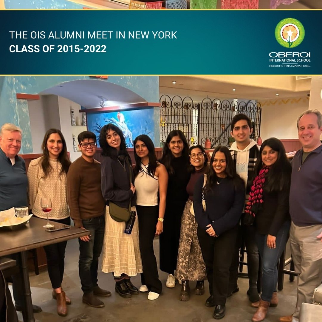 The #OISAlumni Reunion in NYC was truly unforgettable! From 2015 to 2022, your achievements make us proud. Cheers to our enduring bond! #OISFamily