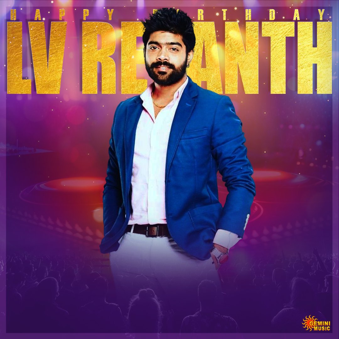 Gemini Music (@geminitvmusic1) on Twitter photo Happy birthday to the incredibly talented singer Revanth wishing you good health and happiness #geminimusic <a href="/singerrevanth/">Singer Revanth</a> Happy birthday to the incredibly talented singer Revanth wishing you good health and happiness #geminimusic <a href="/singerrevanth/">Singer Revanth</a>