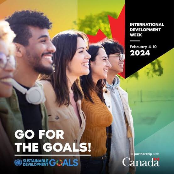 As #InternationalDevelopmentWeek2024 rounds off, we celebrate the role of #Canada and #Canadians in eradicating poverty and building a more peaceful, inclusive, and prosperous world. #IDW2024 #GoForTheGoals @CanadaDev @CanHCNigeria @GAC_Corporate