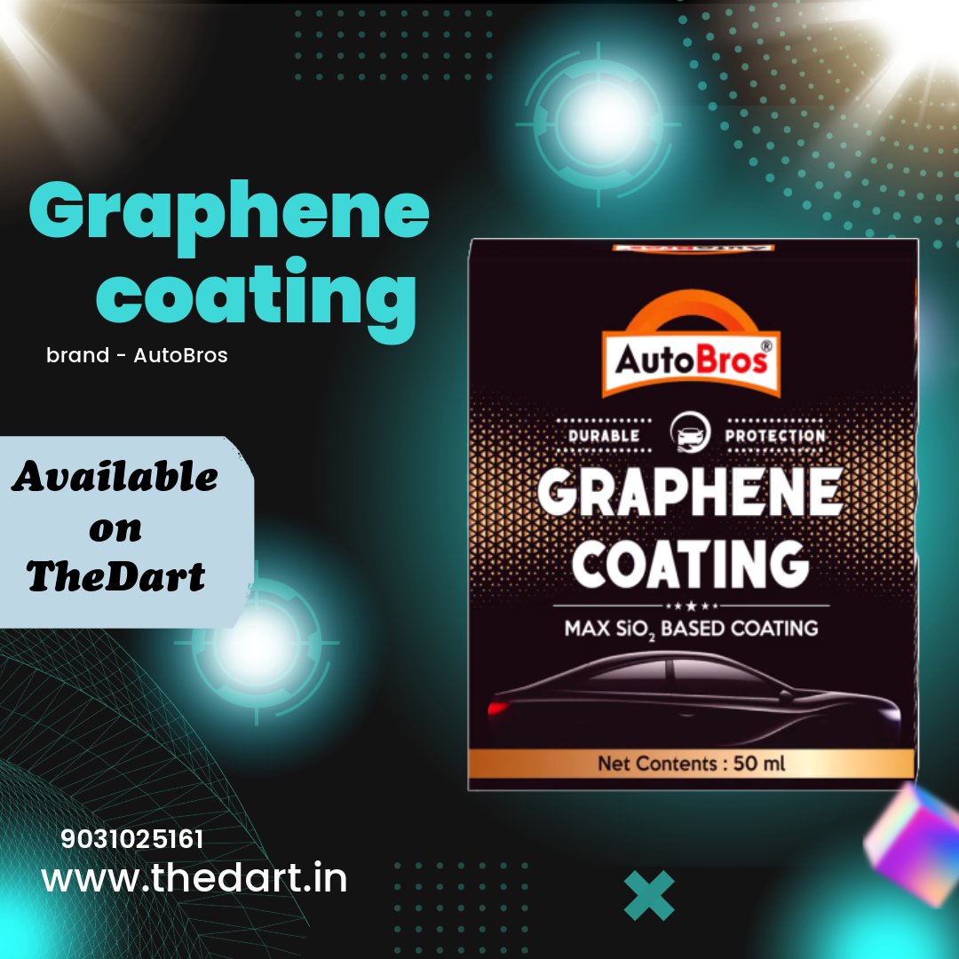 Graphene coating..
thedart.co.in/productdetails…
thedart.in
A marketplace of automobile products
.
.
.
.
.
.
.
#coating#ceramiccoating#ceramics#ceramicart#ceramic#carcare#carproducts