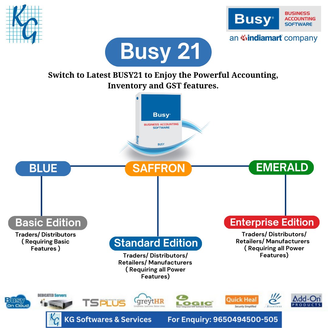 kg_softwares's tweet image. Call KG Softech Pvt. Ltd. - BUSY
📞 Mohan 9810112325, 9650494504

📍 busysolutions.in

#kgsoftwareservices #busy #busysolutions #busysoftware #postoftheday #post #BUSY21 #WorldBookFair2024 #EraseValentinesDay #ndwbf2024 #TheMission_Of_SantRampalJi #Kaagaz2Trailer