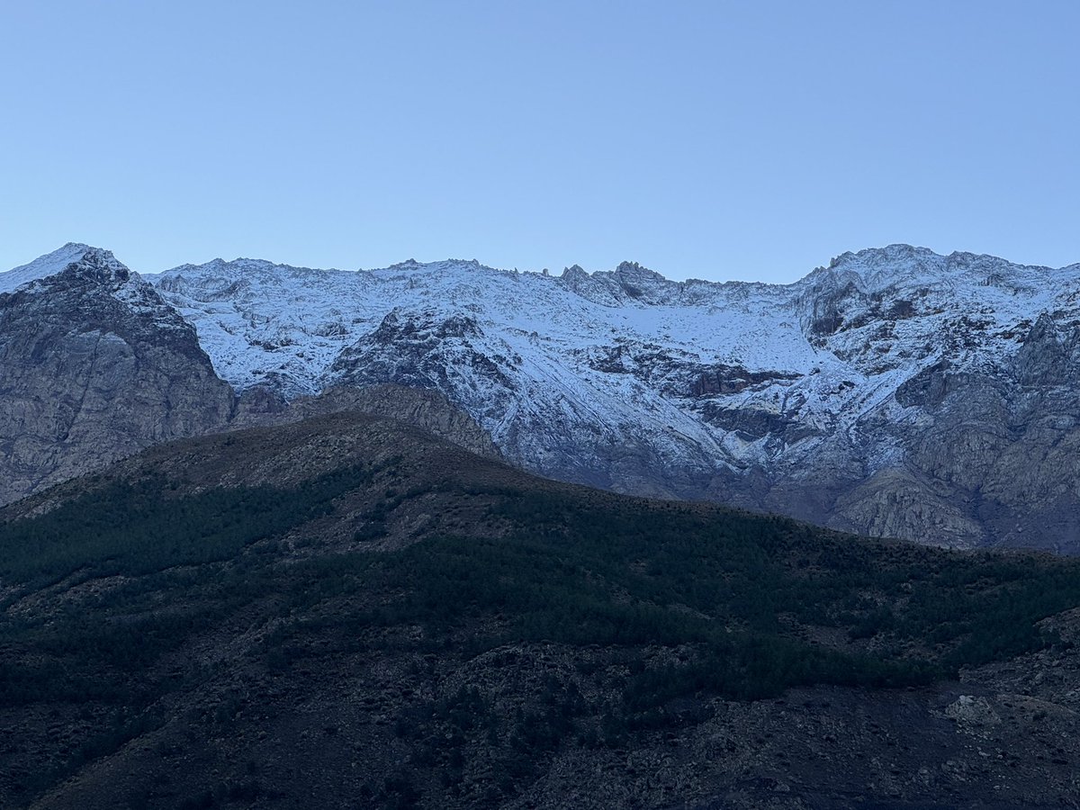 At last we have had some rain/snow in the Atlas Mountains.