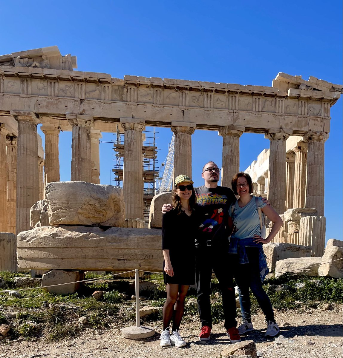 Three gophers walk into the Acropolis site… (The best joke will go in the next #gopherconEU MC slides)