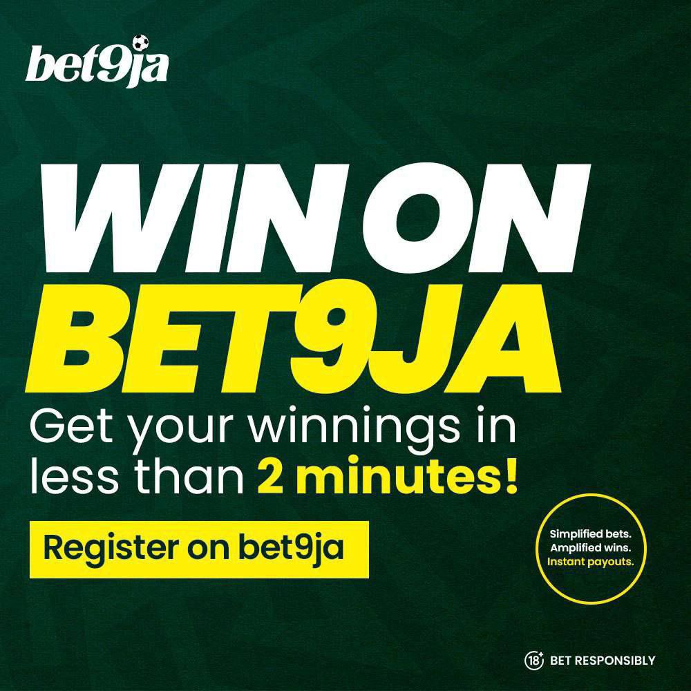 2 & 5 ODDS ON @Bet9jaOfficial BOOKING CODES: 66RKSYM & 66RJZ6Q DON’T HAVE A BET9JA ACCOUNT YET? REGISTER HERE: bitly.ws/3bnTk YOU CAN FUND EASILY WITH OPAY/PALMPAY @Ada_Daddyya @ADT_Freetips @Ajebopunter @_spiriituaL @Mrbankstips @Kpstandfit @Promisepunta @_Zeal13