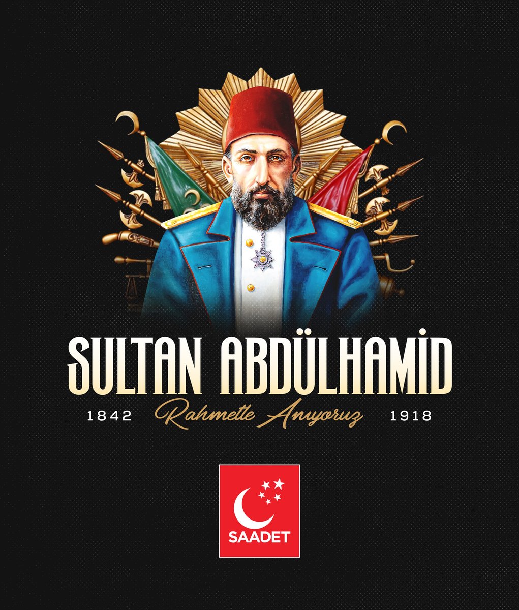 İktidarı boyunca Orta Doğu üzerinde kurulan hain projeleri bozmak için mücadele eden Sultan Abdülhamid Han’ı vefatının yıl dönümünde rahmetle anıyoruz.