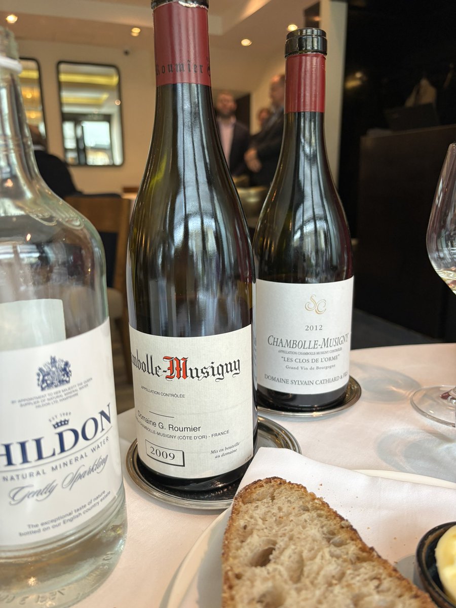 Fantastic wines at yesterday’s lunch.  As Epic as Roumier and Cathiard Chambolle were , Roulot Meursault fine, wine of the day was 1998 Trotanoy Pomerol- exceptional - a legend in the making