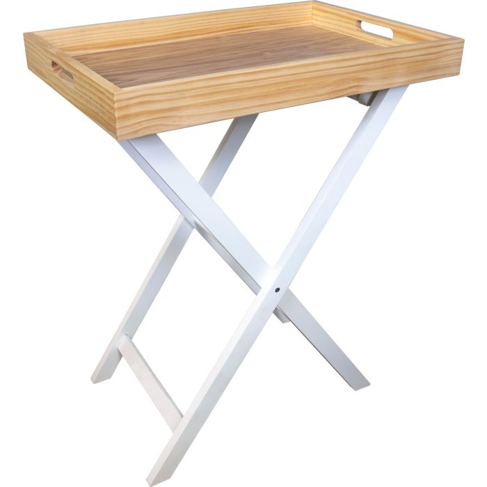 Mobility_Smart's tweet image. The Folding Tray Table is a stylish and versatile solution for serving drinks and snacks. Its sleek design seamlessly fits any room, and the 60mm raised edges add peace of mind. Easily move it around or use it for camping - it folds flat at 3.5kg. #StylishLiving #VersatileDesign