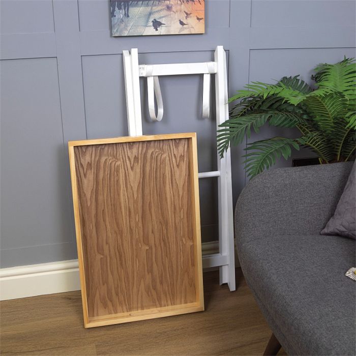 Mobility_Smart's tweet image. The Folding Tray Table is a stylish and versatile solution for serving drinks and snacks. Its sleek design seamlessly fits any room, and the 60mm raised edges add peace of mind. Easily move it around or use it for camping - it folds flat at 3.5kg. #StylishLiving #VersatileDesign