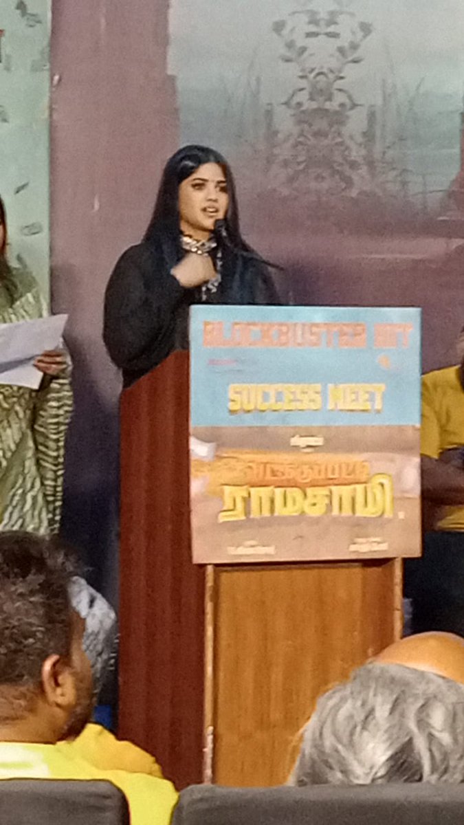 KollyStudio's tweet image. #CoolSuresh #Jacqueline @akash_megha @itisprashanth on stage. Entire cast &amp;amp; crew sharing their gratitude for  unconditional love &amp;amp; support from public &amp;amp; critics 

#VadakkupattiRamasamy 
#VadakkupattiRamasamySuccessMeet

Blockbuster 2nd week. In theatres now.