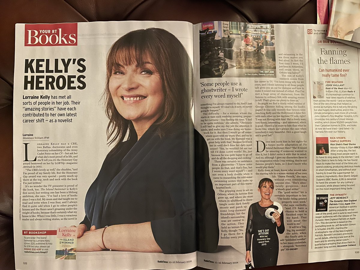Another celebrity has written a book and gets a double page feature in a national publication. My 14th is out next month and I have to beg, scream and shout for a mention in a sidebar. 🙄
