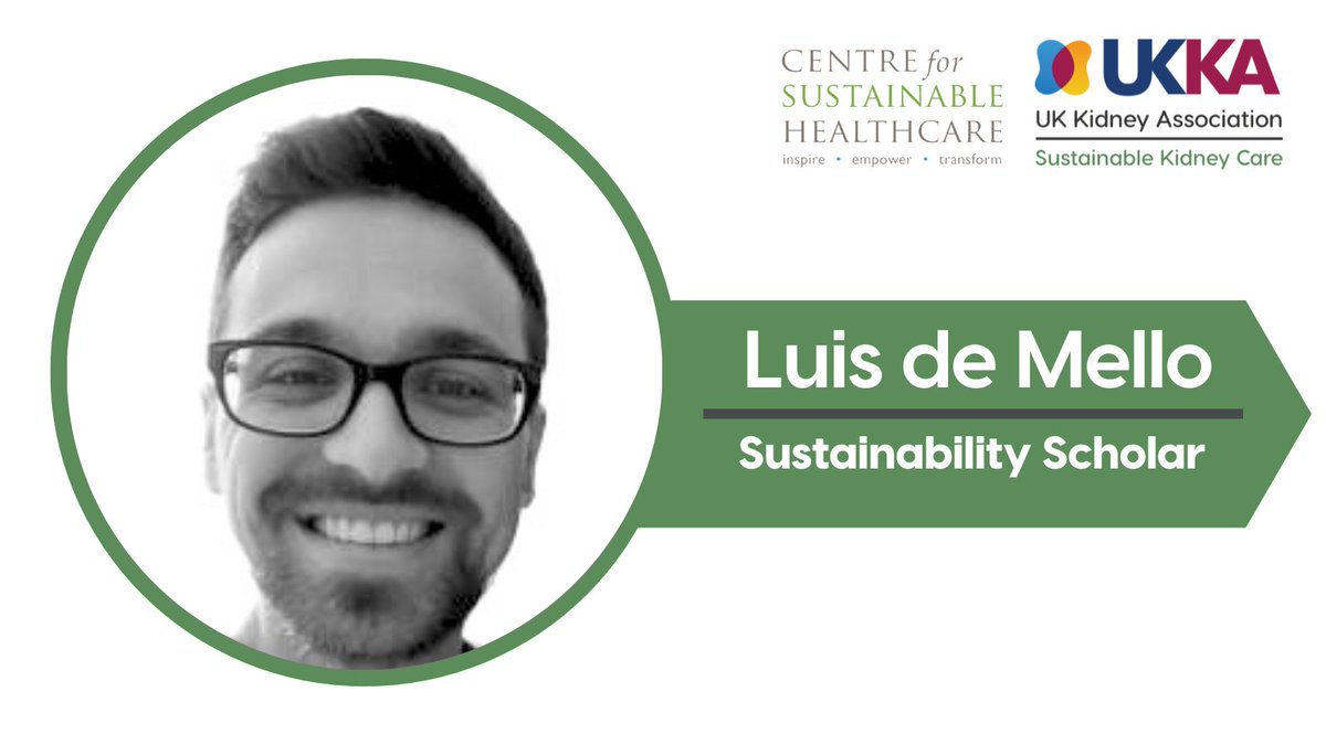 Luis is a doctor at @NewcastleHosps. During his scholarship with UKKA & @SusHealthcare he carbon footprinted patient pathways focusing on #peritoneal dialysis. Read more on the results of this project & others in the scholar programme summary report ⬇️ bit.ly/4b7gMGa