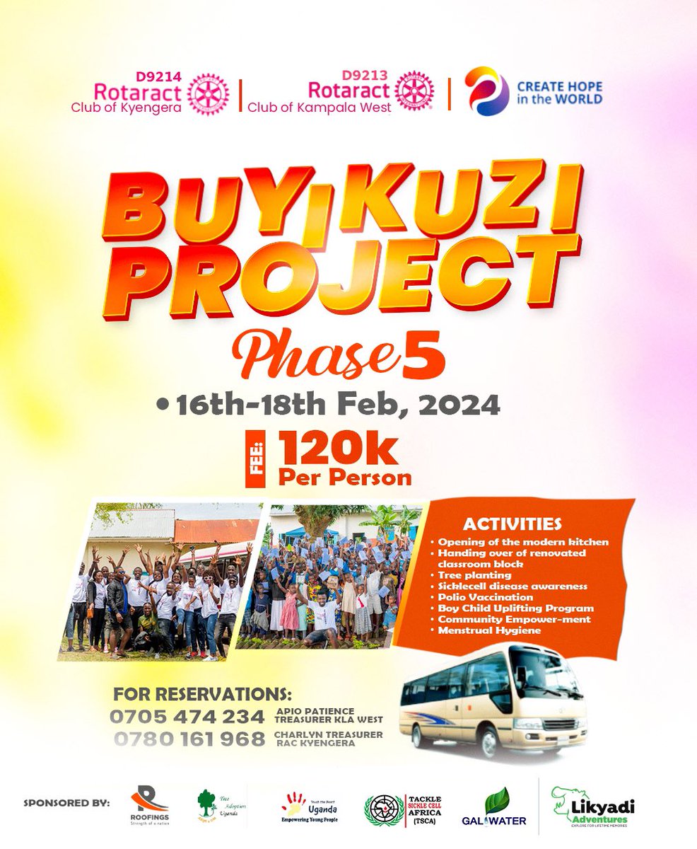 Dear Hope Creators, Get ready for the community glow-up! 🌟 *Buyikuzi Phase 5 is coming your way from February 16th to 18th.* *Time to unite, renovate, and elevate! 💪* #BuyikuziPhase5 #CommunityImpact