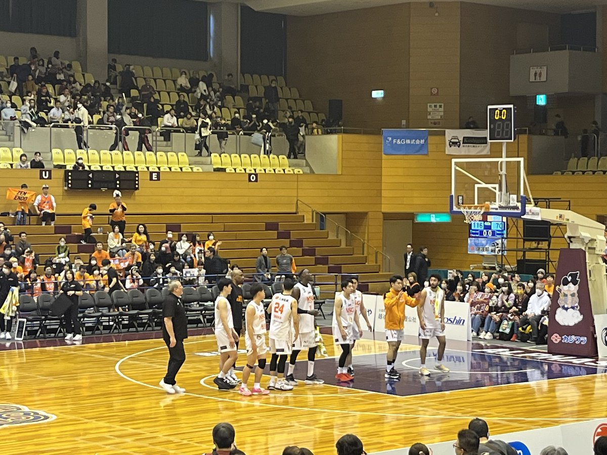 ナイス勝利でした！
ただ、この試合が40分間楽しめたのは、新潟アルビレックスBBがロスター8人の中で、最後まで戦い続けてくれたからだと思います！
明日もお互い怪我なく良い試合を！アルファーズはしっかり連勝を！
#越谷アルファーズ
#albirexbb