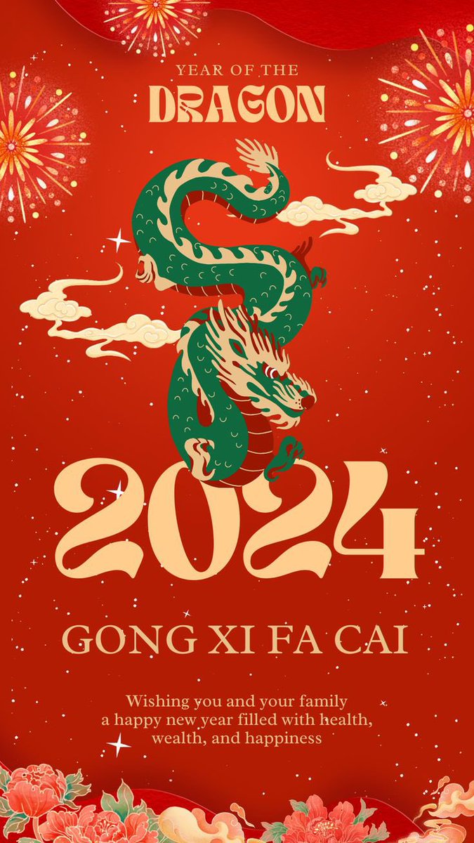 Wishing everybody celebrating a Happy Chinese New Year!! 🧧 🐉