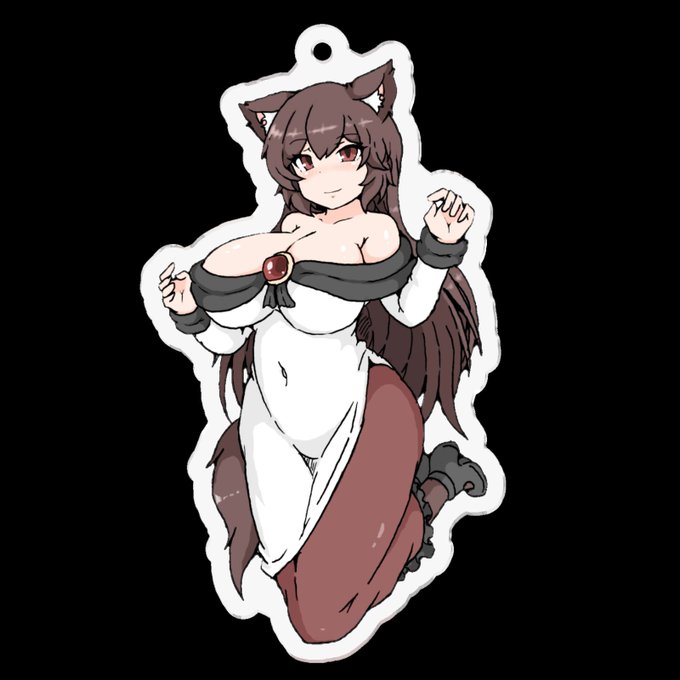 明日、輝神祭R 大10にて配布予定の物ですー!

アクリルキーホルダー(各500円)
影狼・尤魔・正邪

正邪タペストリー※成人向け※(3500円)

色紙(影狼・椛の各2種 2500円)

他、へカーティア・純狐・クラピのアクリルスタンド(各500円在庫現品限り)

の方配布します!よろしくお願いします🙏 