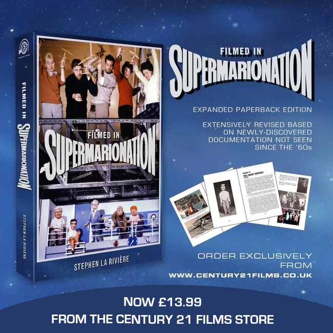 'FILMED IN SUPERMARIONATION' – the comprehensive history of the team behind Thunderbirds, Stingray, Captain Scarlet, Joe 90, Supercar, Fireball XL5 and more – has undergone a price reduction. Order your copy today from our online store (LINK IN REPLIES).