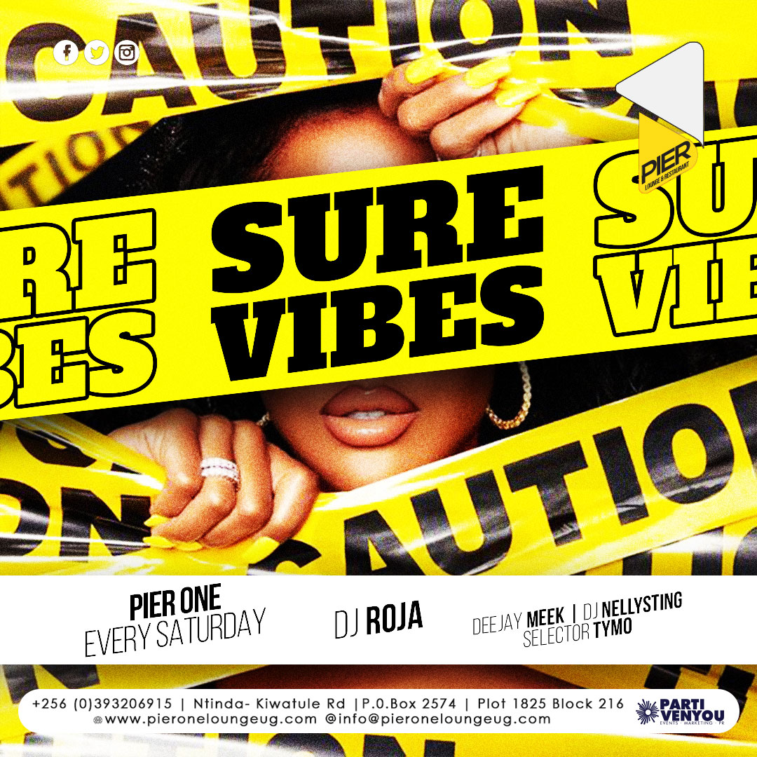 Tonight we are so busy @Pier1_Ntinda We are enjoying the #SureVibes with @DjRoja @deejay_meek @SelectorTymo & @nellysting