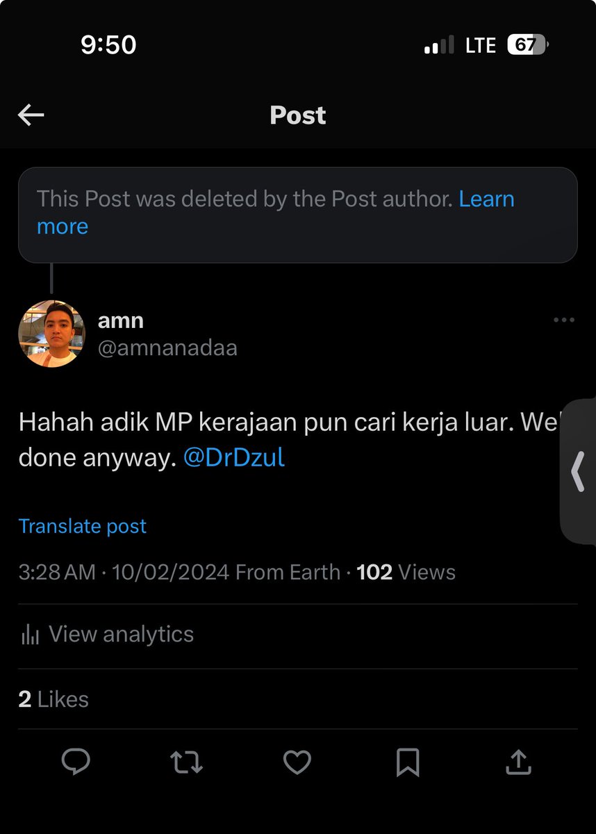 awg.nsh_. (@awgnsh_) on Twitter photo Wakil rakyat PKR had deleted the tweet because basically I pointed out the obvious brain drain problem. Hahahahahaha <a href="/taufiqjoharii/">Taufiq Johari</a> <a href="/HKontrak/">HartalDoktorKontrak</a> Wakil rakyat PKR had deleted the tweet because basically I pointed out the obvious brain drain problem. Hahahahahaha <a href="/taufiqjoharii/">Taufiq Johari</a> <a href="/HKontrak/">HartalDoktorKontrak</a>