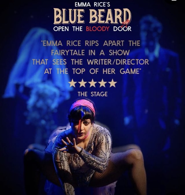 Our students (Years 9-13) are so looking forward to watching @Wise_Children ‘s Production of #BlueBeard this week, in Manchester 🎭👏🏻🎟️🤩 #EmmaRice #BlueBeard #CommunityTheatre