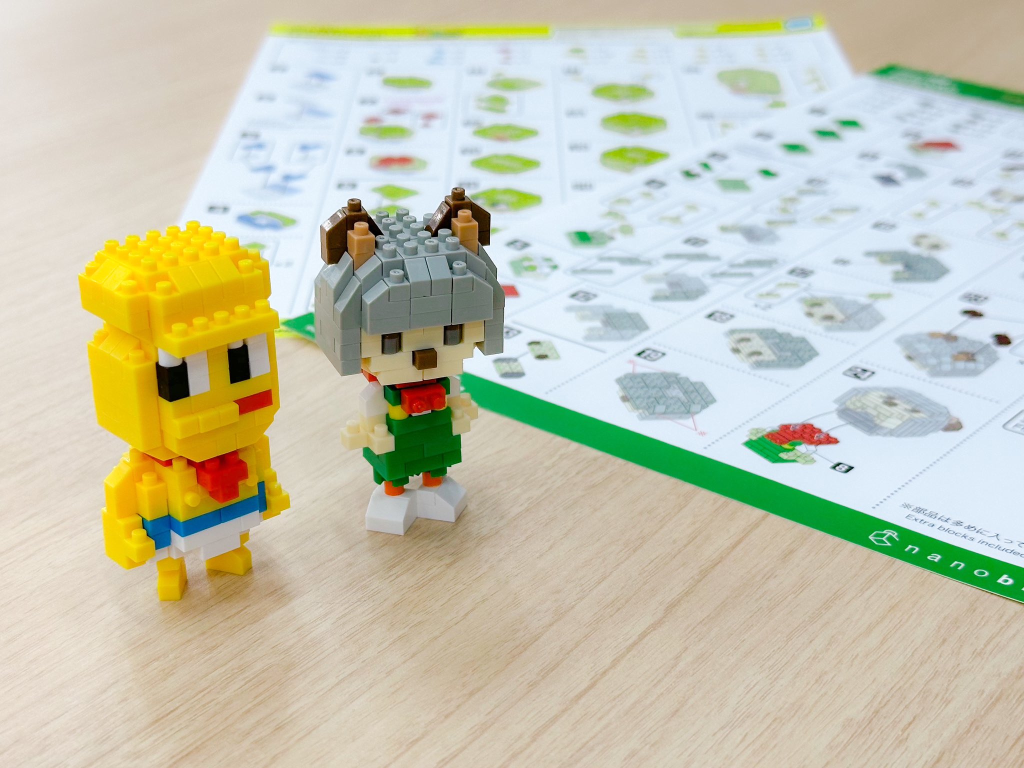 ぽんぽこ ピーナッツくん ナノブロック ぽこピーナノブロックを