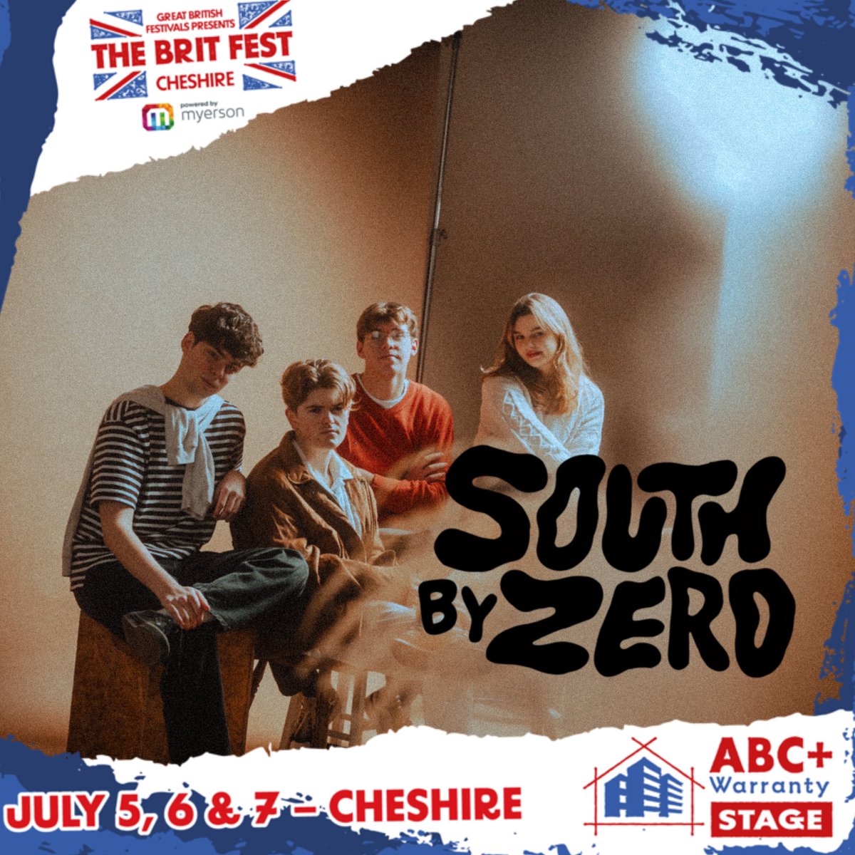 Thrilled to announce that we are playing @TheBritFestUK 2024 ! 🇬🇧🥳 See you there on Sunday the 7th of July…💛